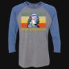 Unisex Triblend Three-Quarter Raglan T-Shirt Thumbnail
