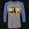Unisex Triblend Three-Quarter Raglan T-Shirt Thumbnail