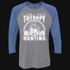 Unisex Triblend Three-Quarter Raglan T-Shirt Thumbnail