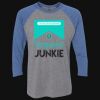 Unisex Triblend Three-Quarter Raglan T-Shirt Thumbnail