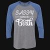 Unisex Triblend Three-Quarter Raglan T-Shirt Thumbnail
