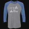 Unisex Triblend Three-Quarter Raglan T-Shirt Thumbnail