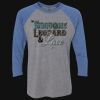 Unisex Triblend Three-Quarter Raglan T-Shirt Thumbnail