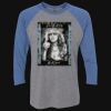 Unisex Triblend Three-Quarter Raglan T-Shirt Thumbnail
