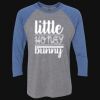 Unisex Triblend Three-Quarter Raglan T-Shirt Thumbnail