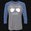 Unisex Triblend Three-Quarter Raglan T-Shirt Thumbnail