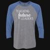 Unisex Triblend Three-Quarter Raglan T-Shirt Thumbnail