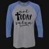 Unisex Triblend Three-Quarter Raglan T-Shirt Thumbnail