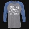 Unisex Triblend Three-Quarter Raglan T-Shirt Thumbnail