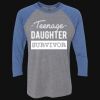 Unisex Triblend Three-Quarter Raglan T-Shirt Thumbnail