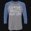 Unisex Triblend Three-Quarter Raglan T-Shirt Thumbnail