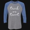Unisex Triblend Three-Quarter Raglan T-Shirt Thumbnail