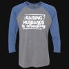Unisex Triblend Three-Quarter Raglan T-Shirt Thumbnail