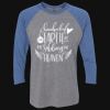 Unisex Triblend Three-Quarter Raglan T-Shirt Thumbnail
