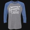 Unisex Triblend Three-Quarter Raglan T-Shirt Thumbnail