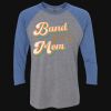 Unisex Triblend Three-Quarter Raglan T-Shirt Thumbnail