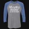 Unisex Triblend Three-Quarter Raglan T-Shirt Thumbnail