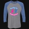 Unisex Triblend Three-Quarter Raglan T-Shirt Thumbnail