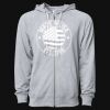 Icon Unisex Lightweight Loopback Terry Full-Zip Hooded Sweatshirt Thumbnail