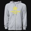 Icon Unisex Lightweight Loopback Terry Full-Zip Hooded Sweatshirt Thumbnail