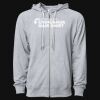Icon Unisex Lightweight Loopback Terry Full-Zip Hooded Sweatshirt Thumbnail