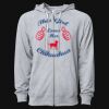 Icon Unisex Lightweight Loopback Terry Full-Zip Hooded Sweatshirt Thumbnail
