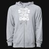 Icon Unisex Lightweight Loopback Terry Full-Zip Hooded Sweatshirt Thumbnail