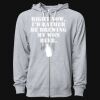 Icon Unisex Lightweight Loopback Terry Full-Zip Hooded Sweatshirt Thumbnail