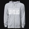 Icon Unisex Lightweight Loopback Terry Full-Zip Hooded Sweatshirt Thumbnail