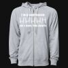 Icon Unisex Lightweight Loopback Terry Full-Zip Hooded Sweatshirt Thumbnail