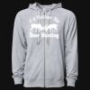 Icon Unisex Lightweight Loopback Terry Full-Zip Hooded Sweatshirt Thumbnail