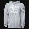 Icon Unisex Lightweight Loopback Terry Full-Zip Hooded Sweatshirt Thumbnail