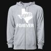 Icon Unisex Lightweight Loopback Terry Full-Zip Hooded Sweatshirt Thumbnail