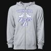 Icon Unisex Lightweight Loopback Terry Full-Zip Hooded Sweatshirt Thumbnail