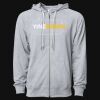 Icon Unisex Lightweight Loopback Terry Full-Zip Hooded Sweatshirt Thumbnail