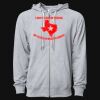 Icon Unisex Lightweight Loopback Terry Full-Zip Hooded Sweatshirt Thumbnail