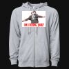 Icon Unisex Lightweight Loopback Terry Full-Zip Hooded Sweatshirt Thumbnail