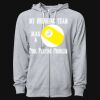 Icon Unisex Lightweight Loopback Terry Full-Zip Hooded Sweatshirt Thumbnail