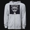 Icon Unisex Lightweight Loopback Terry Full-Zip Hooded Sweatshirt Thumbnail