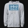 Icon Unisex Lightweight Loopback Terry Full-Zip Hooded Sweatshirt Thumbnail