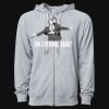 Icon Unisex Lightweight Loopback Terry Full-Zip Hooded Sweatshirt Thumbnail