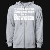 Icon Unisex Lightweight Loopback Terry Full-Zip Hooded Sweatshirt Thumbnail