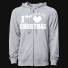 Icon Unisex Lightweight Loopback Terry Full-Zip Hooded Sweatshirt Thumbnail