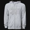 Icon Unisex Lightweight Loopback Terry Full-Zip Hooded Sweatshirt Thumbnail