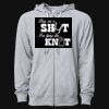 Icon Unisex Lightweight Loopback Terry Full-Zip Hooded Sweatshirt Thumbnail