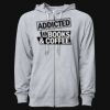 Icon Unisex Lightweight Loopback Terry Full-Zip Hooded Sweatshirt Thumbnail