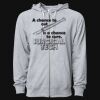 Icon Unisex Lightweight Loopback Terry Full-Zip Hooded Sweatshirt Thumbnail