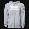 Icon Unisex Lightweight Loopback Terry Full-Zip Hooded Sweatshirt Thumbnail