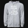 Icon Unisex Lightweight Loopback Terry Full-Zip Hooded Sweatshirt Thumbnail