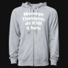 Icon Unisex Lightweight Loopback Terry Full-Zip Hooded Sweatshirt Thumbnail